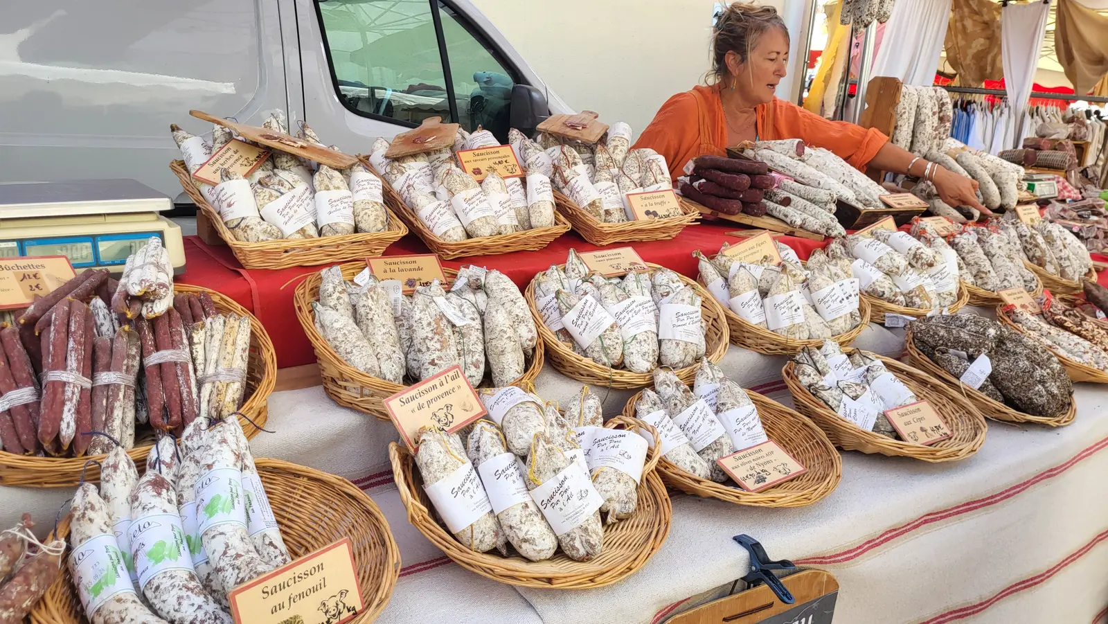 Des saucissons artisanaux